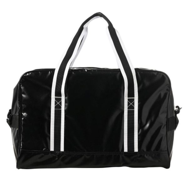 Sleek Black Duffel Bag