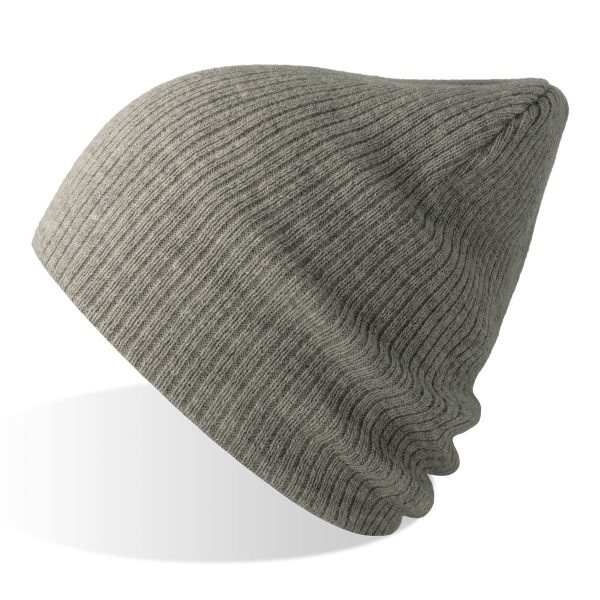 Light Grey Melange Beanie