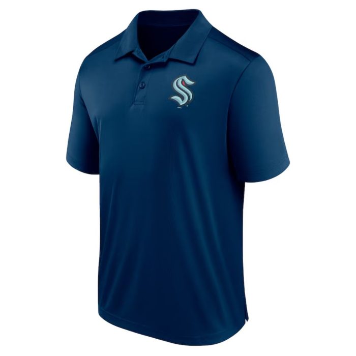 Seattle Kraken Navy Polo Shirt