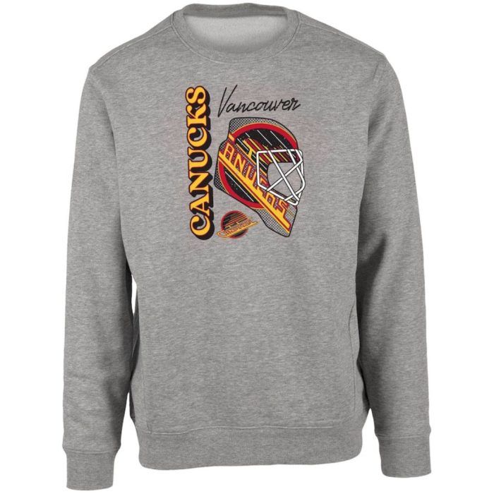 Vancouver Canucks Retro Helmet Sweatshirt