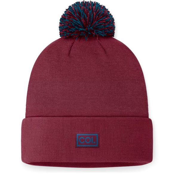 Colorado Avalanche Maroon Knit Beanie