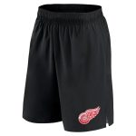 Detroit Red Wings Black Shorts