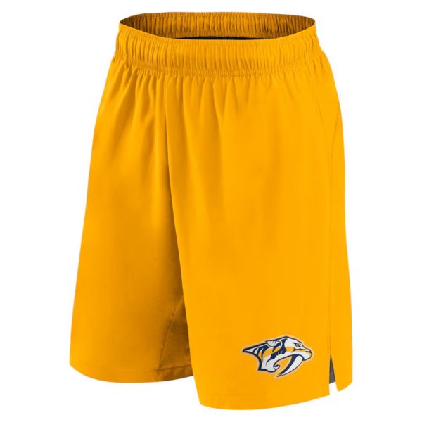 Nashville Predators Gold Shorts