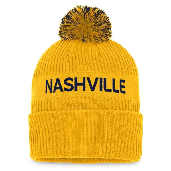 Nashville Predators Pom Knit Beanie