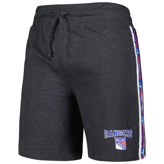 New York Rangers Heather Gray Shorts