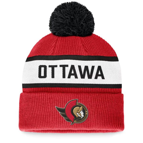 Ottawa Senators Pom Knit Beanie