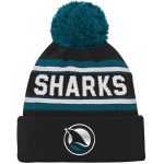 San Jose Sharks Pom Knit Beanie