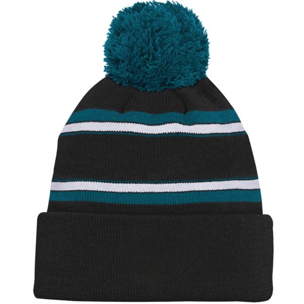 San Jose Sharks Pom Knit Beanie