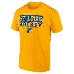 St. Louis Blues Bright Yellow T-shirt