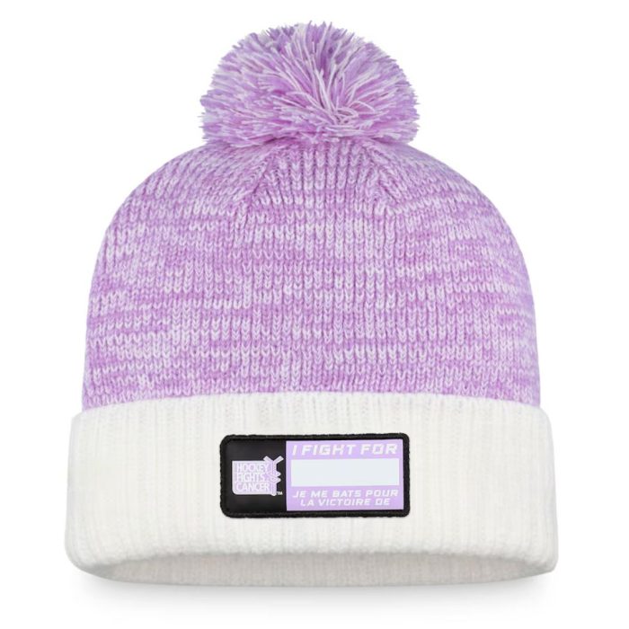 St. Louis Blues Lavender Knit Beanie