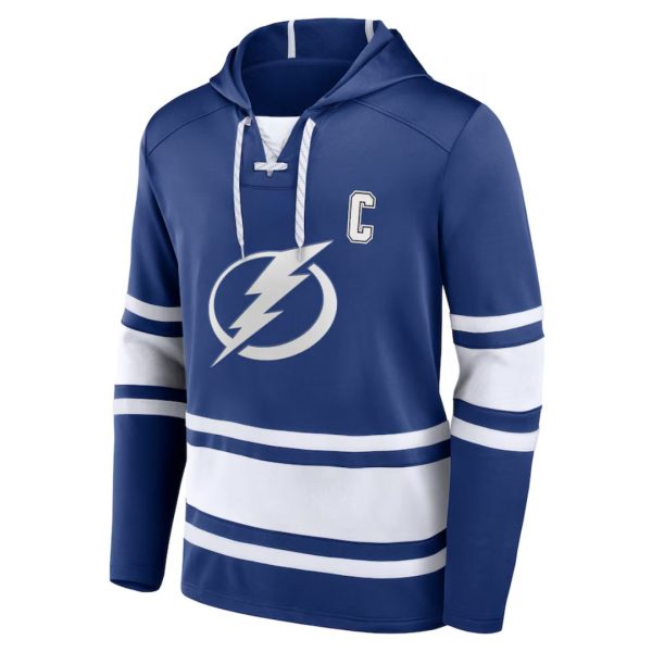 Tampa Bay Lightning Lace-Up Hoodie